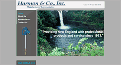 Desktop Screenshot of harmon-co.com