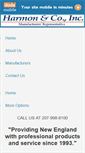 Mobile Screenshot of harmon-co.com